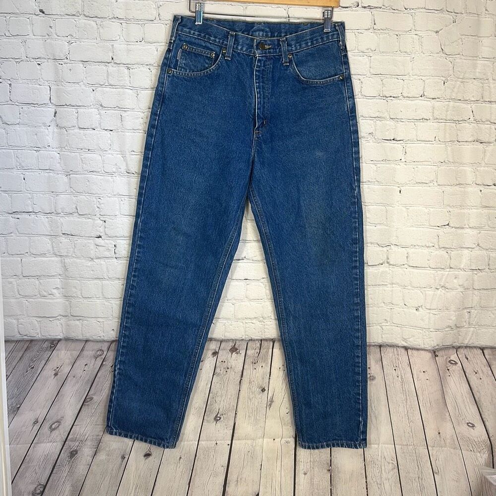 Carhartt Mens Tapered Fit Jeans Denim size 32